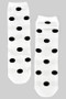 Long Polka Dot Print Socks