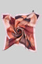 Colorful Horse Silhouetee Silky Square Scarf