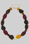 Classy Fall Colored Stone Necklace