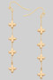 Clover Charm Drop Earrings