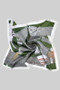 Playful Horse Print Silky Square Scarf