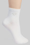 Frilly Opening Heart Ankle Socks