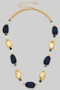 Pearl Stone And Bead Necklace