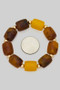 Multi Beaded Stretch Bracelet