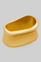 Wavy Indented Scarf Ring