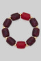 Multi Beaded Stretch Bracelet