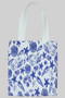 Sea Shell Print Tote Bag