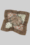 Thicker Paisley Fall Print Square Scarf