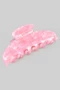 Sturdy Marbled Acrylic Hair Clip