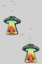 Acrylic Ufo Drop Earrings