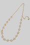 Textured Star Link Chain Belt
