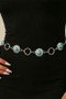 Tq Stone Sun Link Chain Belt