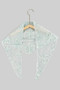 Triangular Embroidered Bow Head Or Shoulder Scarf