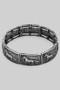 Western Horse Link Stretch Bracelet