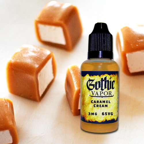 Caramel Cream eLiquid by Gothic Vapor