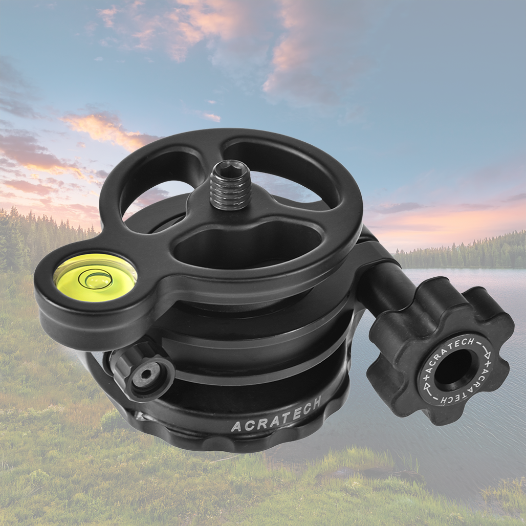 Acratech Leveling Base at a lake
