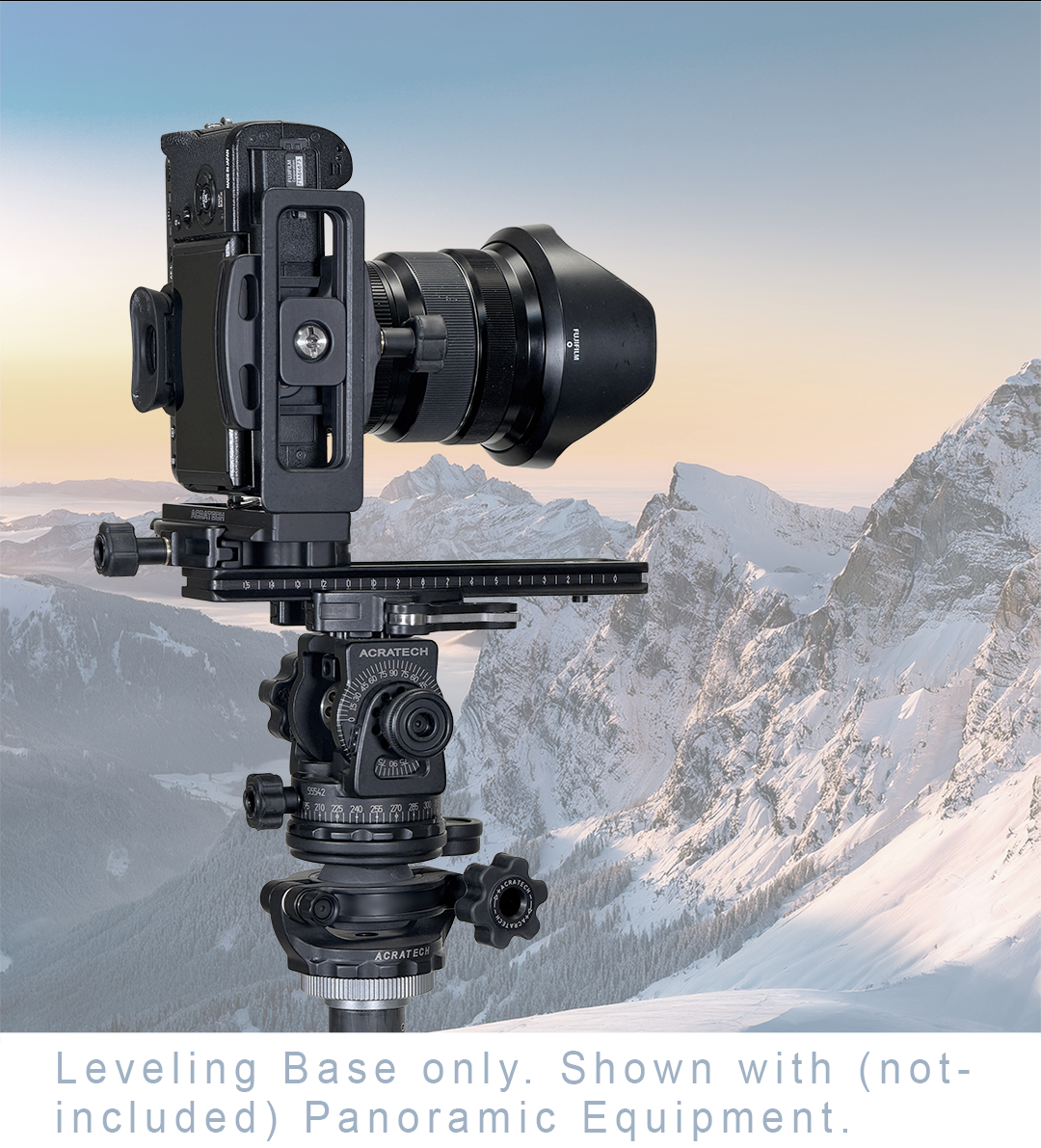 Acratech Leveling Base in the Alps