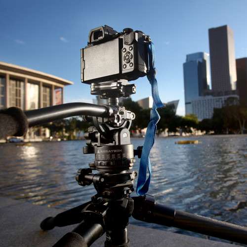 Video Ball Head with a DSLR.  From the desert to the city, capture like a pro!