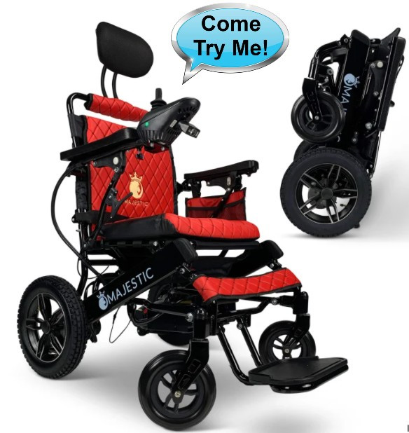 ComfyGo Majestic IQ-8000 Remote Controlled Electric Wheelchair