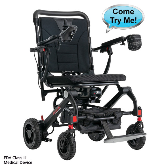 Rascal® Carbon Cruiser Folding Electric Wheelchair