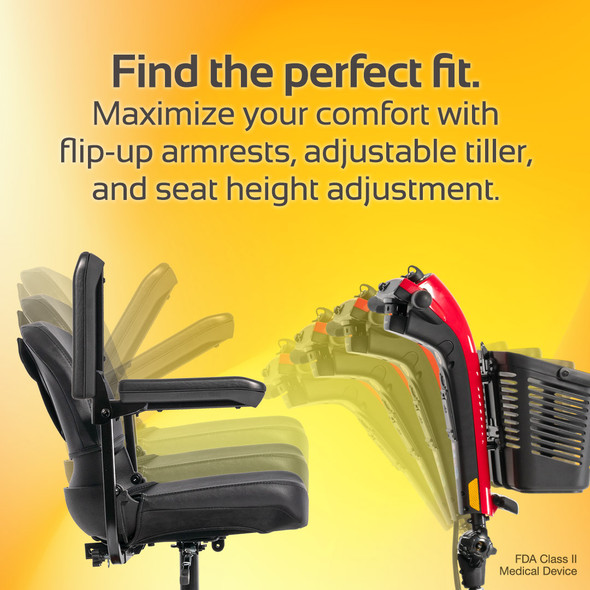 Rascal® Conquest 4-Wheel Mobility Scooter