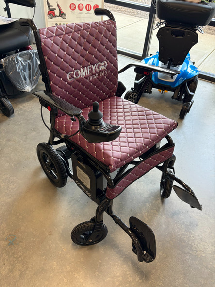 Clearance! ComfyGo Phoenix - 27lbs Carbon Fiber Lightest Weight Electric Wheelchair