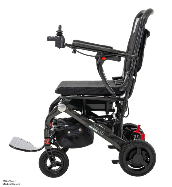 Clearance! Jazzy Carbon 43 pound Folding Power Chair