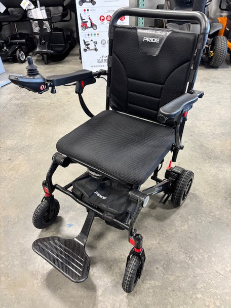 Clearance! Jazzy Carbon 43 pound Folding Power Chair