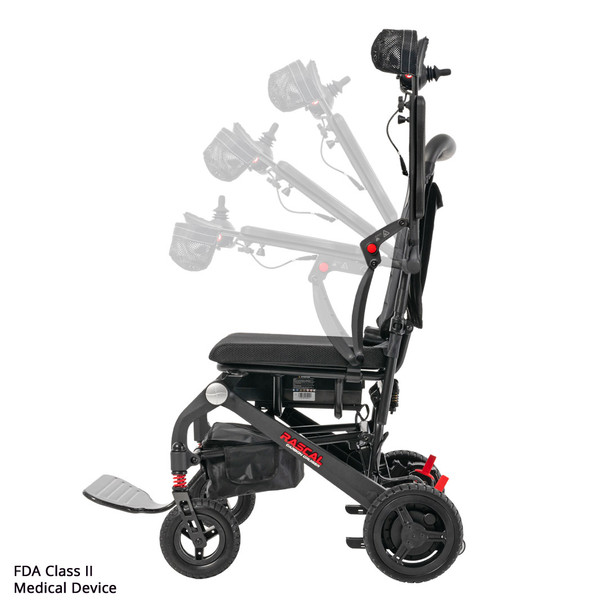 Clearance! Rascal® Carbon Cruiser Folding Electric Wheelchair