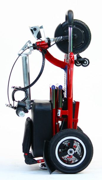 Enhance Mobility Triaxe Sport Red Folded