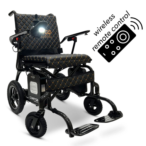ComfyGo Phoenix - 27lbs Carbon Fiber Lightest Weight Electric Wheelchair