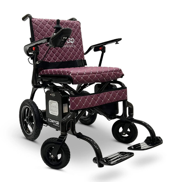 ComfyGo Phoenix - 27lbs Carbon Fiber Lightest Weight Electric Wheelchair
