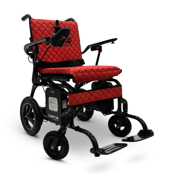 ComfyGo Phoenix - 27lbs Carbon Fiber Lightest Weight Electric Wheelchair