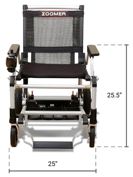 Zoomer - Front Measurements