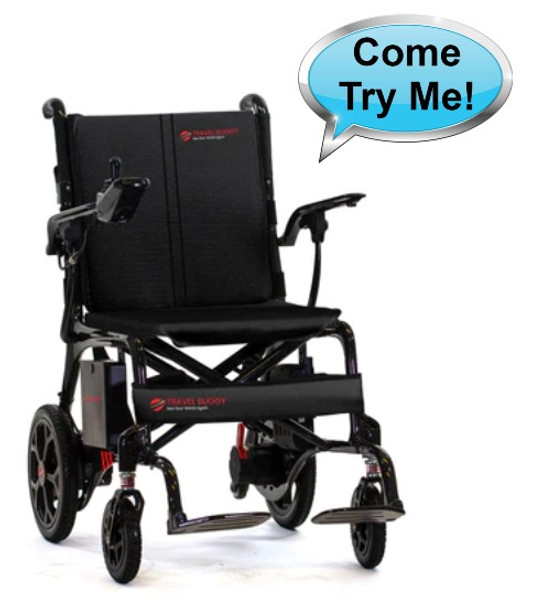 Travel Buggy Aerolux - 26lbs Folding Power Wheelchair!