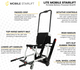 LITE Ultra Lightweight Battery Powered Mobile Stairlift for Straight Stairs