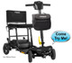 Clearance! GOGO Super Portable - 41lbs Folding Scooter - Black
