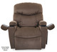 Clearance! Golden Cloud+ PR511 - Small / Hazelnut (Includes Heat and Massage!)