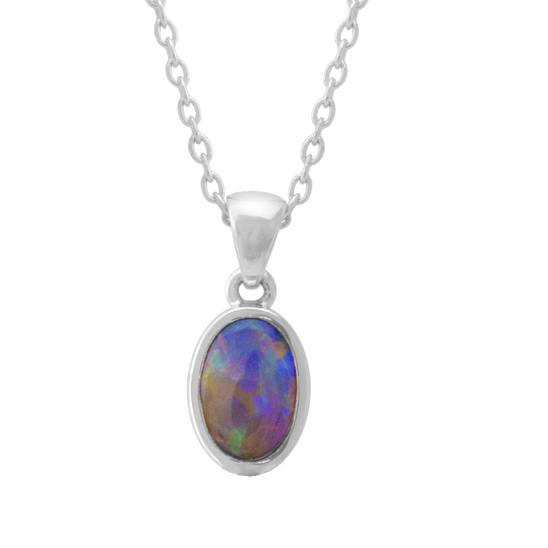 OCEAN OPAL TABLET PENDANT