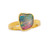 Lost Sea Opals - Black opal 18ct gold ring