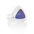 Purple Opal Ring -Sterling Silver
