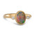 Orange opal ring - Lost Sea Opals