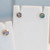 Lost Sea Opals Signature 5mm Round Earrings - 18k White Gold Crystal Opal