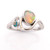 Light Opal 9k White Gold - Rhythm Ring