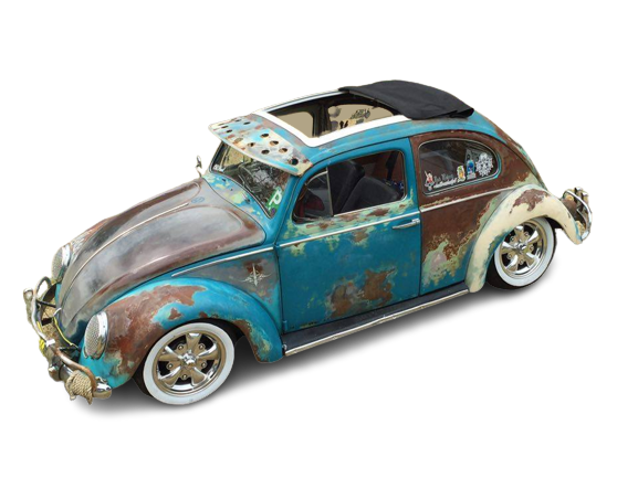 1953-1976 VW Beetle Teto Solar Britax Style Sliding Ragtop Kit (Choose ...