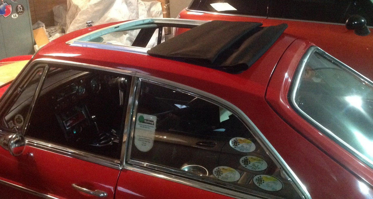 MGB GT Sliding Ragtop Sunroof - Legacy Products