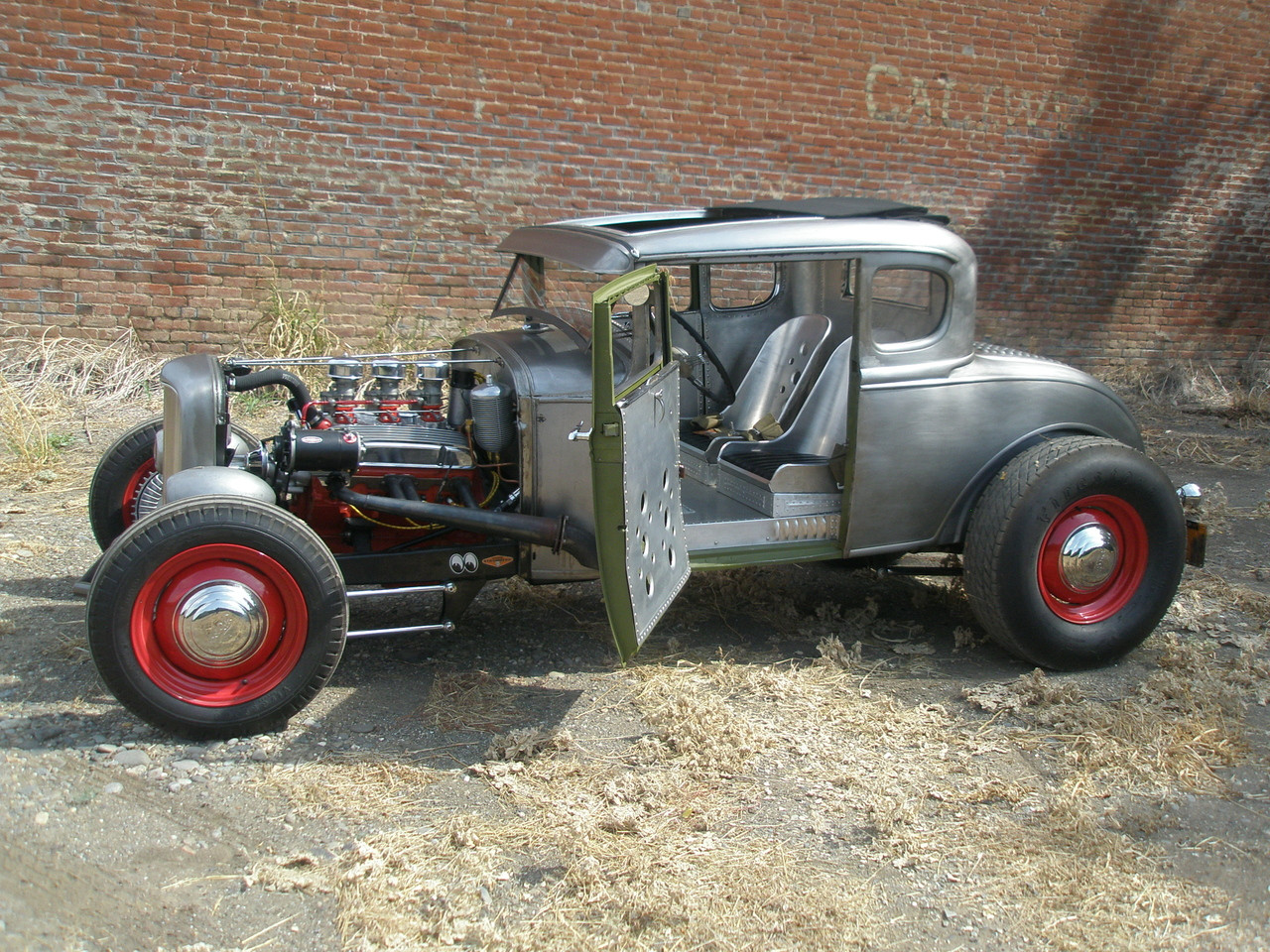 28-31 Ford Model A Coupe Sliding Ragtop 40