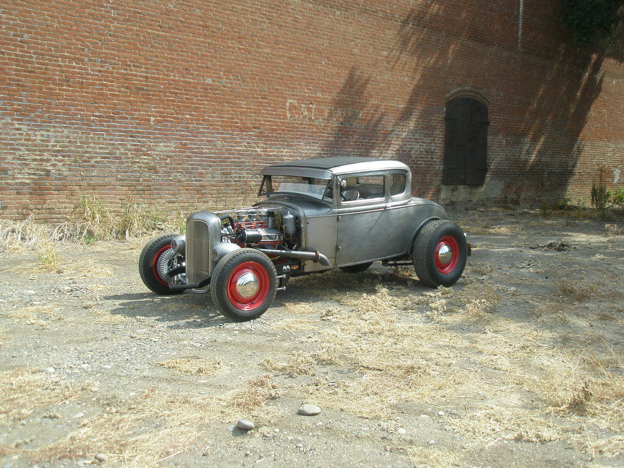 28-31 Ford Model A Coupe Sliding Ragtop 40