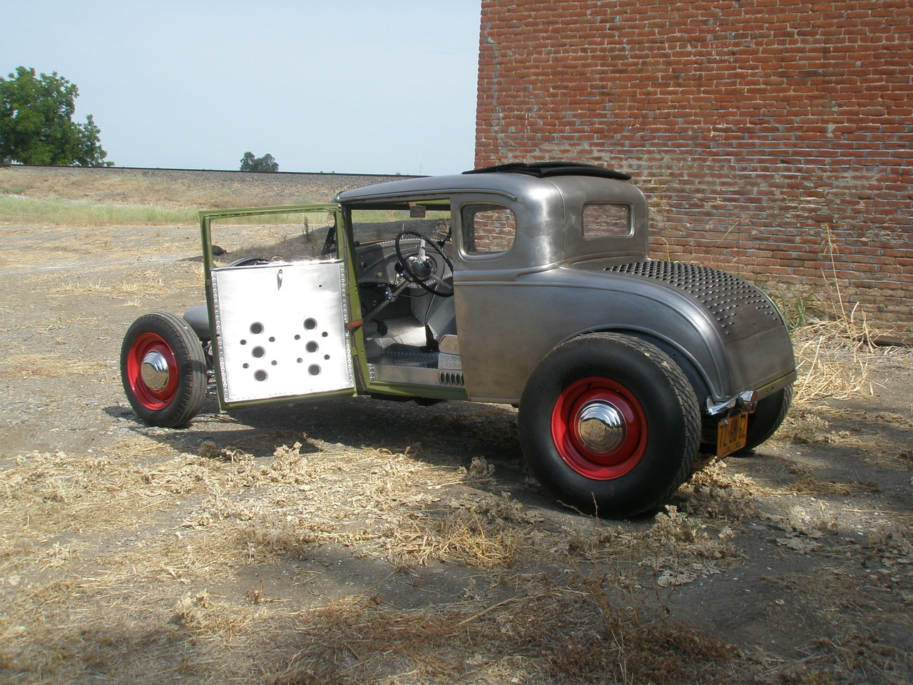28-31 Ford Model A Coupe Sliding Ragtop 40