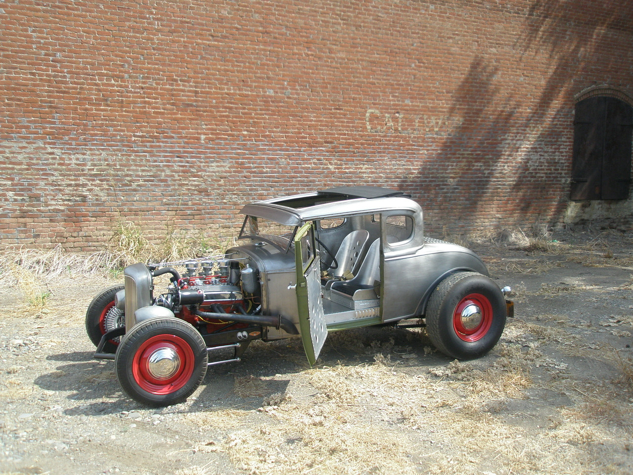28-31 Ford Model A Coupe Sliding Ragtop 40